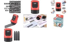 trodat Datenschutz-Rollstempel ID Protector+ - Set, rot