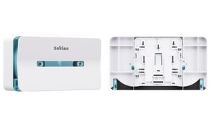 satino by wepa HYGINITY Jumbo Doppel-Toilettenpapierspender