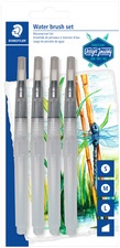 STAEDTLER Wassertankpinsel-Set Design Journey, 4er Blister