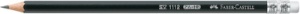 FABER-CASTELL Bleistift 1112, sechseckig, Härtegrad: HB