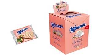 Manner Waffelgebäck "Wiener Gruß", im Karton