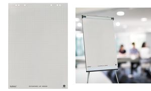 herlitz Flipchart-Block "Recycling", kariert, 650 x 980 mm