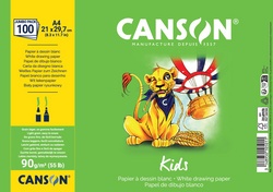 CANSON Zeichenpapier Kids, DIN A3, 90 g/qm