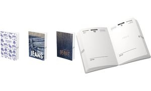 OXFORD Agenda scolaire JEANS, 2026/2027, assorti