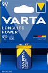 VARTA Alkaline Batterie Longlife Power, E-Block (9V/6LR61)