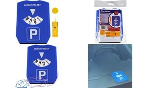 FIRST AID ONLY 5-in-1 Multifunktions-Parkscheibe, blau