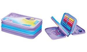 herlitz Schüleretui TriCase "Little Monster", 31-teilig