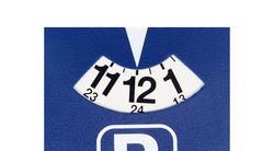 Kangaro Parkscheibe, 24-Stunden-Einteilung, blau