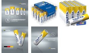 VARTA Alkaline Batterie Energy, Mignon (AA/LR6)