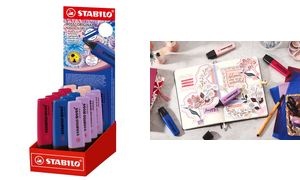 STABILO Textmarker BOSS ORIGINAL NatureCOLORS, 15er Display