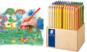 STAEDTLER Dreikant-Buntstift Noris super jumbo, 96er Display