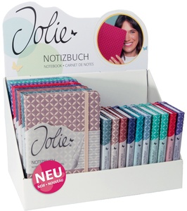 sigel Notizbuch Jolie Flair, Kunstleder, liniert, Display