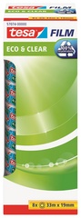 tesa Film Eco & Clear SPARPACK, transparent, 19 mm x 33 m