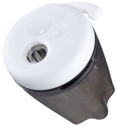 Kores Doppel-Spitzdose "Spooky", schwarz/weiß