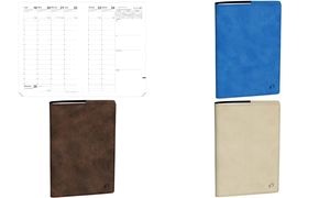 QUO VADIS Agenda "Ministre", 2027, Bergame, bleu cobalt