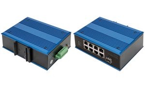 DIGITUS Industrial Fast Ethernet Switch, 8-Port