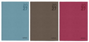 herlitz Buchkalender Timer 2027, A5, farbig sortiert