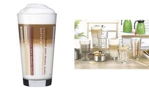 Esmeyer Latte-Macchiato-Glas LINES, 370 ml