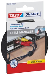 tesa On & Off Klett-Kabelbinder Cable Manager Universal