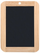 Wonday Schiefertafel, blanko/kariert, (B)145 x (H)190 mm