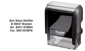 trodat Textstempelautomat Printy 4911 4.0, schwarz