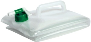 EDA Wasserkanister mit Zapfhahn, 15 Liter, faltbar
