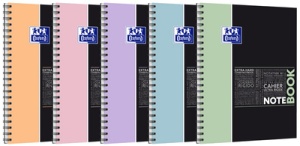 Oxford Studium Collegeblock NOTEBOOK Pastell, A4+, kariert
