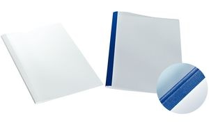 LEITZ Thermobindemappe Leinenoptik, DIN A4, 1,5 mm, weiß