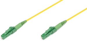 DIGITUS Glasfaser-Simplex-Patchkabel, LC/APC - LC/APC, 10,0m