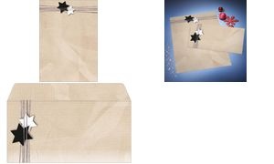 sigel Weihnachts-Umschlag "Christmas Wrapping", DIN lang