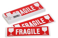 APLI Hinweisetikett "FRAGILE", 60 x 190 mm, nicht ablösbar