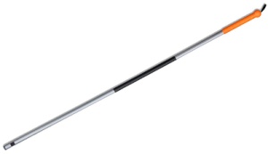 Bradas Gerätestiel Stahl, Länge: 1.640 mm, schwarz/orange