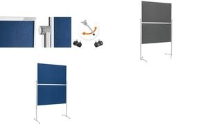 magnetoplan Moderationstafel, (B)1.200 x (H)1.500 mm, grau