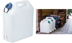 EDA Wasserkanister Extra Stark, weiß, 10 Liter