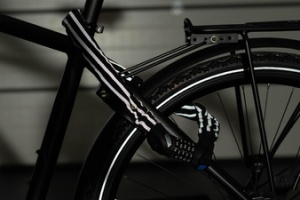 FISCHER Ketten-Fahrradschloss Reflex Zahlen, Länge: 800 mm