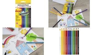 EBERHARD FABER Dreikant-Buntstift TRI WINNER, 12er Etui