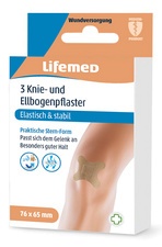 Lifemed Knie- und Ellbogenpflaster "Allround", hautfarben