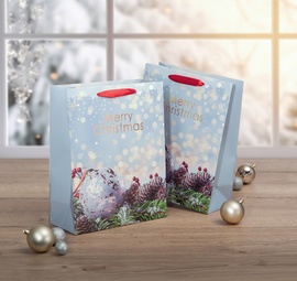 sigel Weihnachts-Geschenktüte "Charmful Christmas", groß