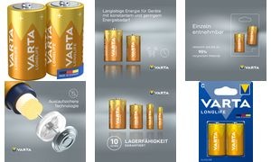 VARTA Alkaline Batterie Longlife, Baby (C/LR14)
