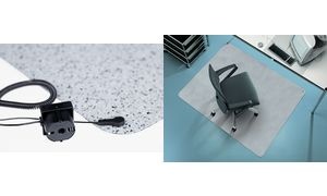 RS Office Bodenschutzmatte "Yoga Flat ESD", 1.200 x 900 mm