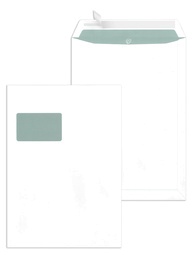 MAILmedia Versandtasche C4 haftklebend, mit Fenster, braun