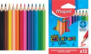 Maped Dreikant-Buntstift COLOR'PEPS Mini, 12er Kartonetui