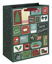 Clairefontaine Weihnachts-Geschenktüte "Adventsstempel"