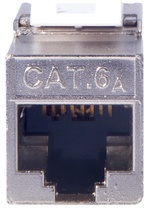 DIGITUS Keystone Modul Kat. 6A, geschirmt, grau