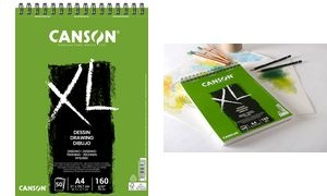 CANSON Skizzen- und Studienblock XL Zeichnen, DIN A4