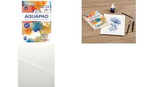 Clairefontaine Aquarellblock AQUAPAD, DIN A1, 300 g/qm