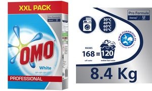 OMO Professional Waschpulver White, 130 WL, 8,4 kg