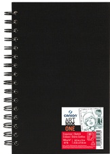 CANSON Skizzenbuch ARTBOOK ONE, 140 x 216 mm, schwarz