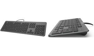 hama Tastatur "KC-700", kabelgebunden, anthrazit/schwarz