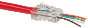 LogiLink Modulares RJ45-Steckverbinder-Set Kat.6,ungeschirmt